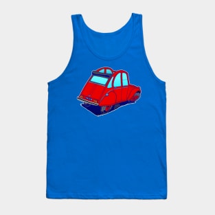 Iconic Citroen 2CV just the car Tank Top